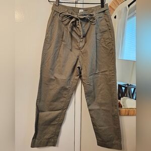 Women's Gap Khaki Paperbag Pants, SZ 6